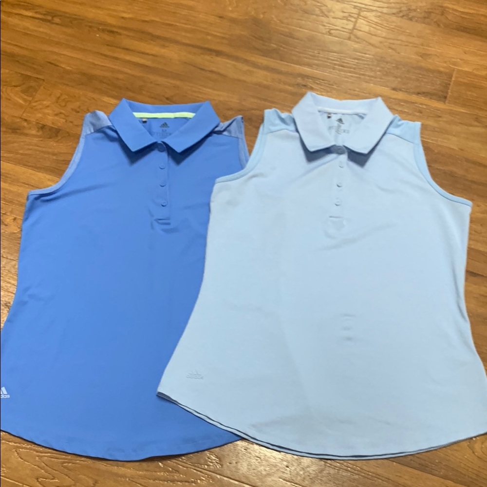 Adidas Sleeveless Golf Tennis Polo Top bundle
